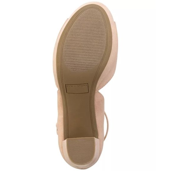 Sun + Stone Reeta Block-Heel Platform Sandals in Rose - Size 5.5 M NEW - Picture 4 of 7